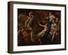 Achilles Discovered by Ulysses Among the Daughters of Lycomedes at Skyros-Paolo de Matteis-Framed Giclee Print