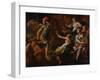 Achilles Discovered by Ulysses Among the Daughters of Lycomedes at Skyros-Paolo de Matteis-Framed Giclee Print