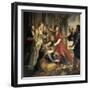 Achilles Discovered by Ulysses and Diomedes, 1617-1618.-Peter Paul Rubens-Framed Giclee Print