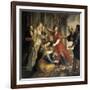 Achilles Discovered by Ulysses and Diomedes, 1617-1618.-Peter Paul Rubens-Framed Giclee Print