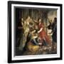 Achilles Discovered by Ulysses and Diomedes, 1617-1618.-Peter Paul Rubens-Framed Giclee Print