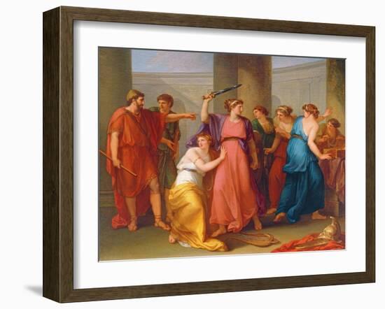 Achilles Discovered-Angelica Kauffmann-Framed Giclee Print