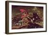 Achilles Dragging the Body of Hector Around the Walls of Troy-Donato Creti-Framed Giclee Print