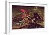 Achilles Dragging the Body of Hector Around the Walls of Troy-Donato Creti-Framed Giclee Print