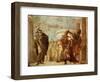 Achilles Fighting Agamemnon, Fresco-Giambattista Tiepolo-Framed Giclee Print