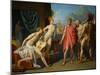 Achilles Greets the Ambassadors of Agamemnon, 1800-Jean-Auguste-Dominique Ingres-Mounted Giclee Print