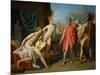 Achilles Greets the Ambassadors of Agamemnon, 1800-Jean-Auguste-Dominique Ingres-Mounted Giclee Print