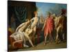 Achilles Greets the Ambassadors of Agamemnon, 1800-Jean-Auguste-Dominique Ingres-Stretched Canvas