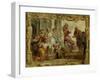 Achilles Recognized Among the Daughters of Lycomedes, 1630-1635-Peter Paul Rubens-Framed Giclee Print