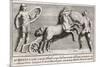 Achilles Rejoins the Fighting and Confronts Hector-Pietro Santi Bartoli-Mounted Premium Giclee Print