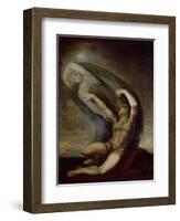 Achilles Searching for the Shade of Patrocles, 1803-Henry Fuseli-Framed Premium Giclee Print