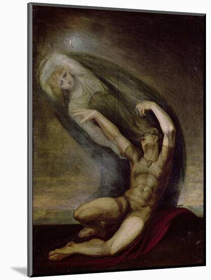 Achilles Searching for the Shade of Patrocles, 1803-Henry Fuseli-Mounted Premium Giclee Print