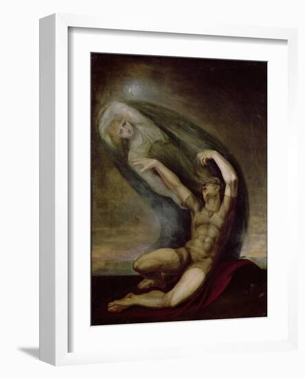 Achilles Searching for the Shade of Patrocles, 1803-Henry Fuseli-Framed Giclee Print