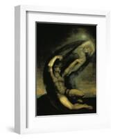 Achilles Trying to Grasp at the Shade of Patroclus, 1803-Henry Fuseli-Framed Giclee Print