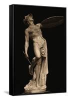 Achilles Wounded with Arrow-null-Framed Stretched Canvas