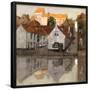 Achterbuurt in Ghent. Draughtsman: George Hendrik Breitner (signed by artist). Dating: 1911. Pla...-George Hendrik Breitner-Framed Poster