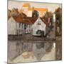 Achterbuurt in Ghent. Draughtsman: George Hendrik Breitner (signed by artist). Dating: 1911. Pla...-George Hendrik Breitner-Mounted Poster