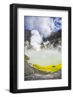 Acid Crater Lake, White Island Volcano, an Active Volcano in the Bay of Plenty-Matthew Williams-Ellis-Framed Photographic Print