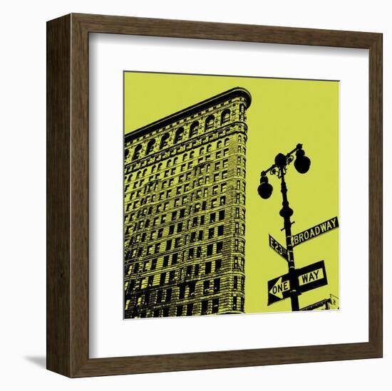 Acid Flatiron-Erin Clark-Framed Art Print