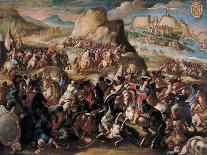The Battle of Oran, 1699-Acisclo Antonio Palomino de Castro y Velasco-Framed Stretched Canvas