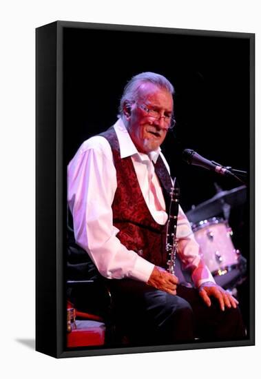 Acker Bilk, Dorking Halls, Dorking, Surrey, 2012-Brian O'Connor-Framed Stretched Canvas