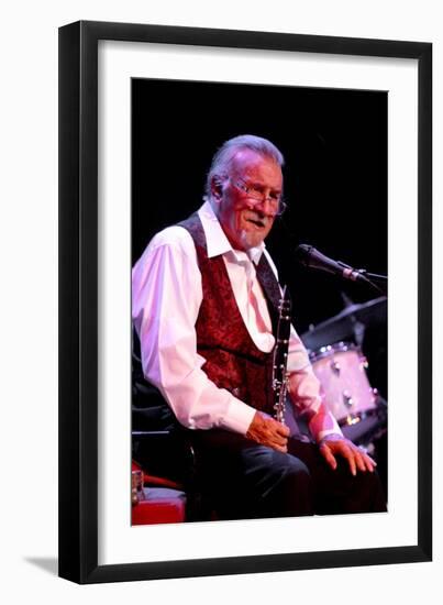 Acker Bilk, Dorking Halls, Dorking, Surrey, 2012-Brian O'Connor-Framed Photographic Print