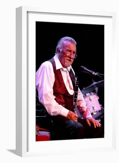 Acker Bilk, Dorking Halls, Dorking, Surrey, 2012-Brian O'Connor-Framed Photographic Print