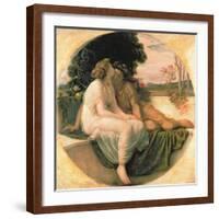 Acme and Septimus, C.1868-Frederick Leighton-Framed Giclee Print