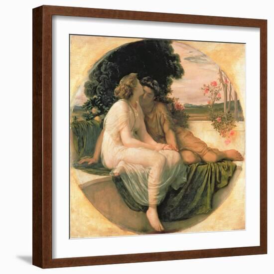 Acme and Septimus, C.1868-Frederick Leighton-Framed Giclee Print