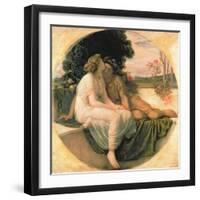 Acme and Septimus, C.1868-Frederick Leighton-Framed Giclee Print