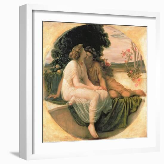 Acme and Septimus, C.1868-Frederick Leighton-Framed Giclee Print