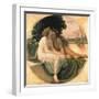 Acme and Septimus, C.1868-Frederick Leighton-Framed Giclee Print