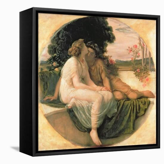 Acme and Septimus, C.1868-Frederick Leighton-Framed Stretched Canvas