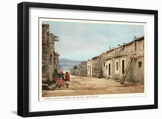 Acoma Pueblo, New Mexico-null-Framed Art Print