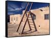 Acoma Pueblo, Sky City, New Mexico, USA-Walter Bibikow-Framed Stretched Canvas