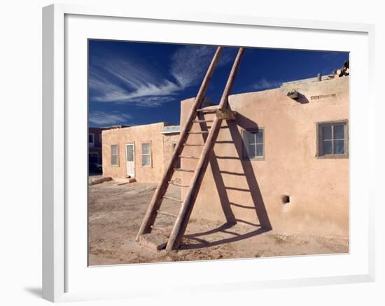 Acoma Pueblo, Sky City, New Mexico, USA-Walter Bibikow-Framed Photographic Print