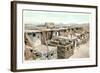 Acoma Pueblo-null-Framed Art Print