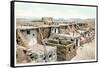 Acoma Pueblo-null-Framed Stretched Canvas