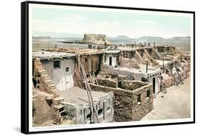 Acoma Pueblo-null-Framed Stretched Canvas