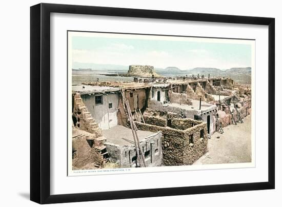 Acoma Pueblo-null-Framed Art Print