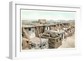 Acoma Pueblo-null-Framed Premium Giclee Print
