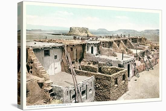 Acoma Pueblo-null-Stretched Canvas