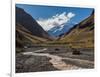 Aconcagua Mountain and Horcones River, Aconcagua Provincial Park, Central Andes, Mendoza Province, -Karol Kozlowski-Framed Photographic Print