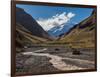 Aconcagua Mountain and Horcones River, Aconcagua Provincial Park, Central Andes, Mendoza Province, -Karol Kozlowski-Framed Photographic Print