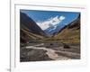 Aconcagua Mountain and Horcones River, Aconcagua Provincial Park, Central Andes, Mendoza Province, -Karol Kozlowski-Framed Photographic Print