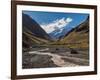 Aconcagua Mountain and Horcones River, Aconcagua Provincial Park, Central Andes, Mendoza Province, -Karol Kozlowski-Framed Photographic Print