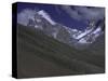 Aconcagua Mountain Landscape, Argentina-Michael Brown-Stretched Canvas