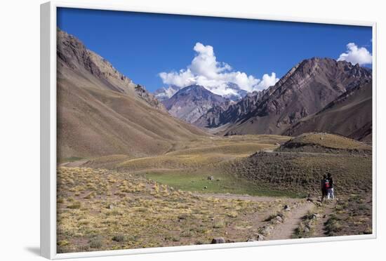 Aconcagua Park, Highest Mountain in South America, Argentina-Peter Groenendijk-Framed Photographic Print