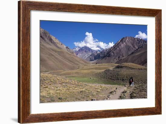 Aconcagua Park, Highest Mountain in South America, Argentina-Peter Groenendijk-Framed Photographic Print