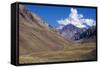 Aconcagua Park, Highest Mountain in South America, Argentina-Peter Groenendijk-Framed Stretched Canvas